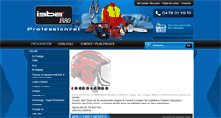 Desktop Screenshot of isba-securite.com