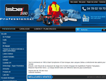 Tablet Screenshot of isba-securite.com